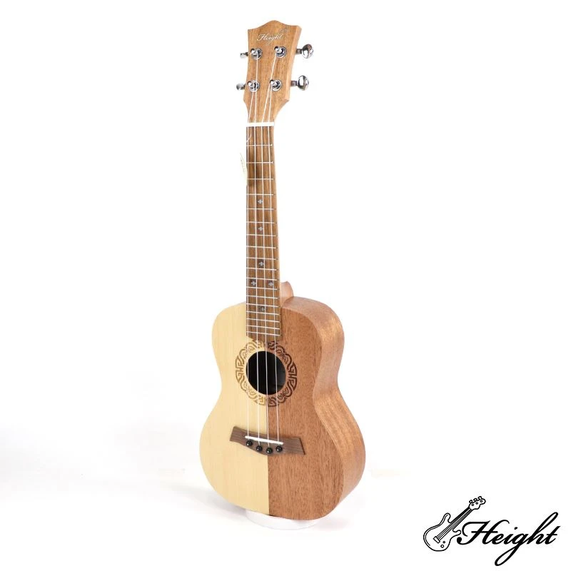 적층 혼합 스프루스 및 마호가니 목재 콘서트 우쿨렐레 Laminated Mixed Spruce & Mahogany woodconcert ukulele