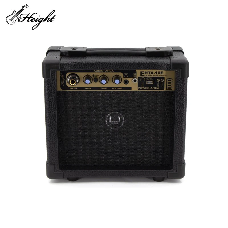 10 watts into 4 ohms black guitar amplifier