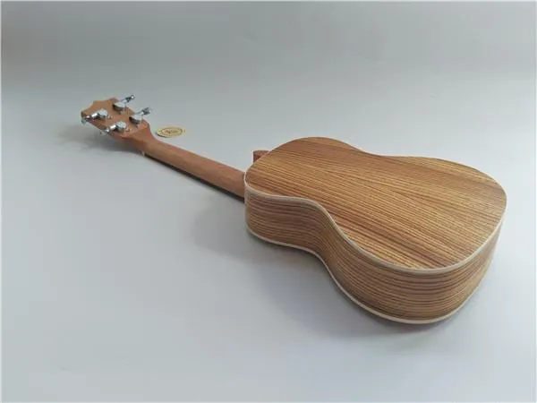 Zebra Wood Top Tenor Ukulele