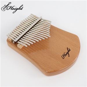 17 Keys Okoume Wood Kalimba 엄지 피아노