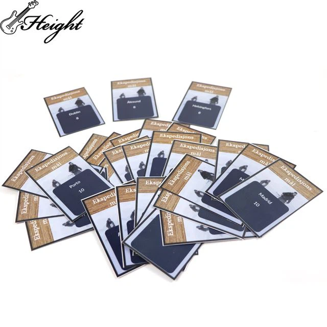 Board Game Printing CMYK Color Art Paper Set Box